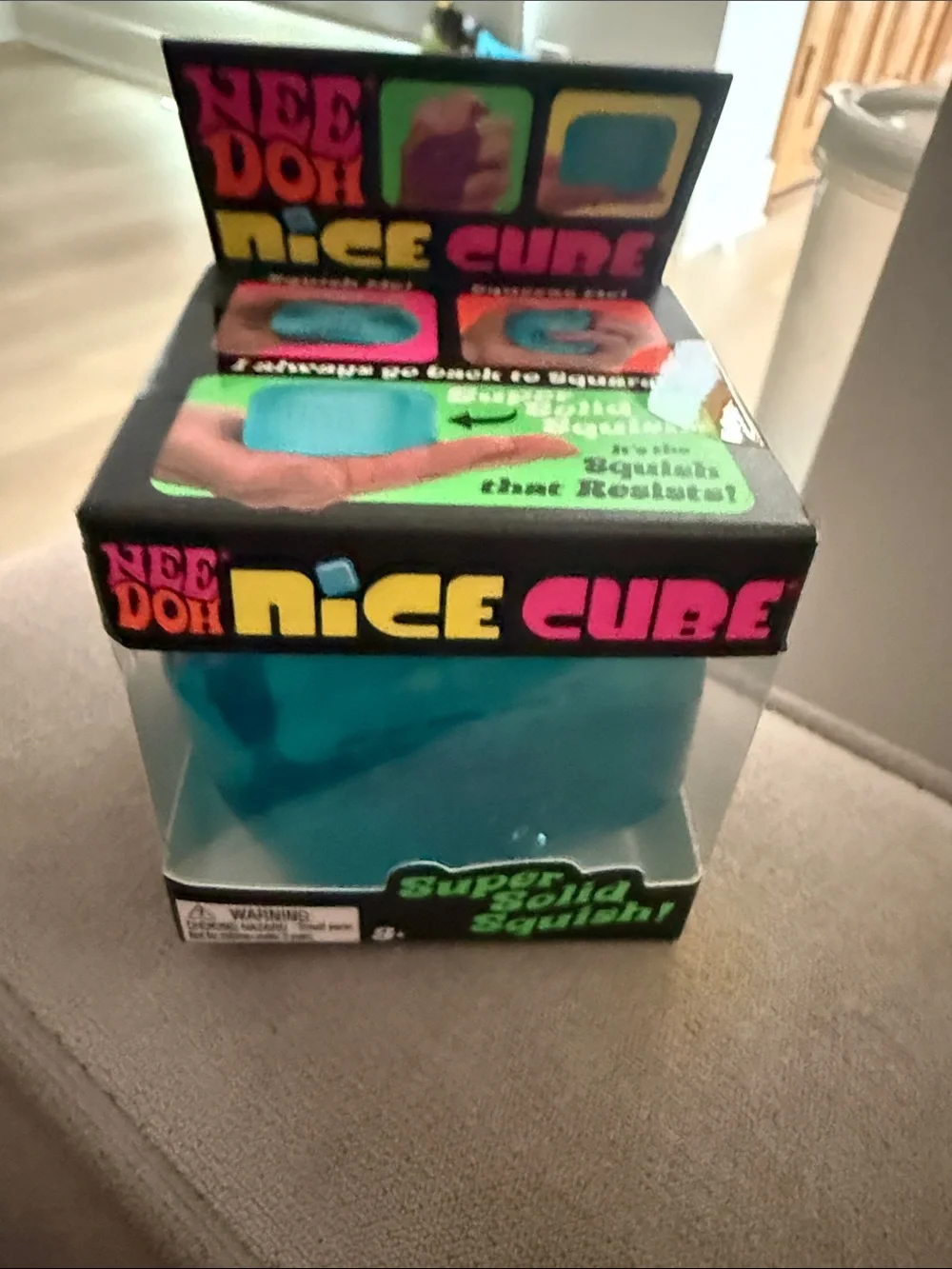 Nice Cube Super Solid Squish - Blue